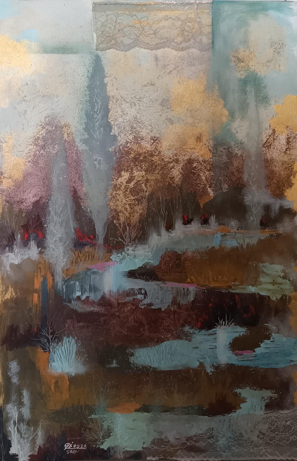 Tranquil Lake at Dawn - Image 2